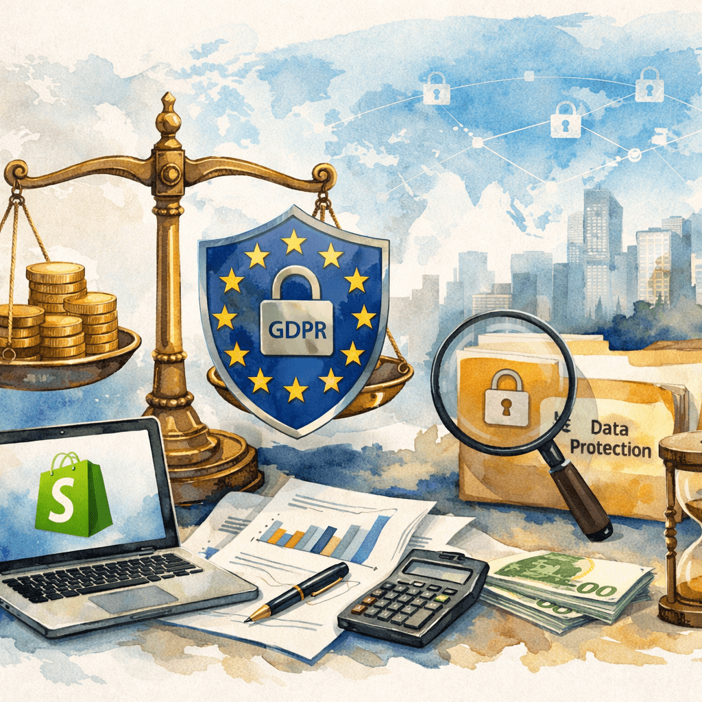 GDPR Fines for Shopify Stores: Real Cases and What They Cost in 2026